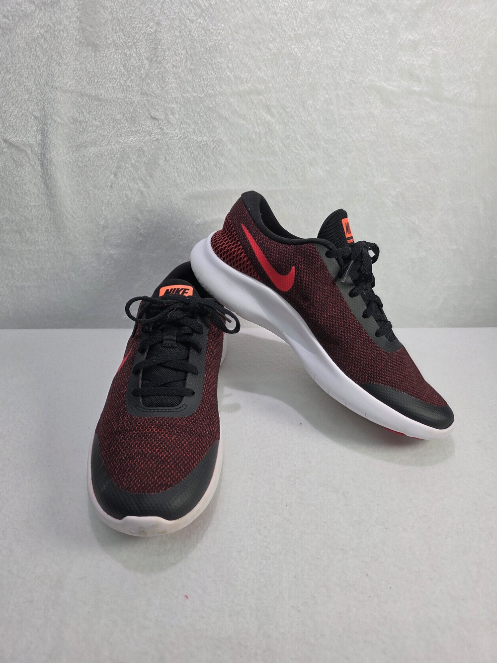 Nike Flex Experience RN7 Red and Black Mesh Running Shoes
